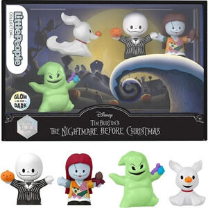 Fisher Little  People Disney Tim Burton’s Christmas Special Edition Set